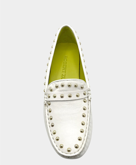 Leather Studded Loafer view 2