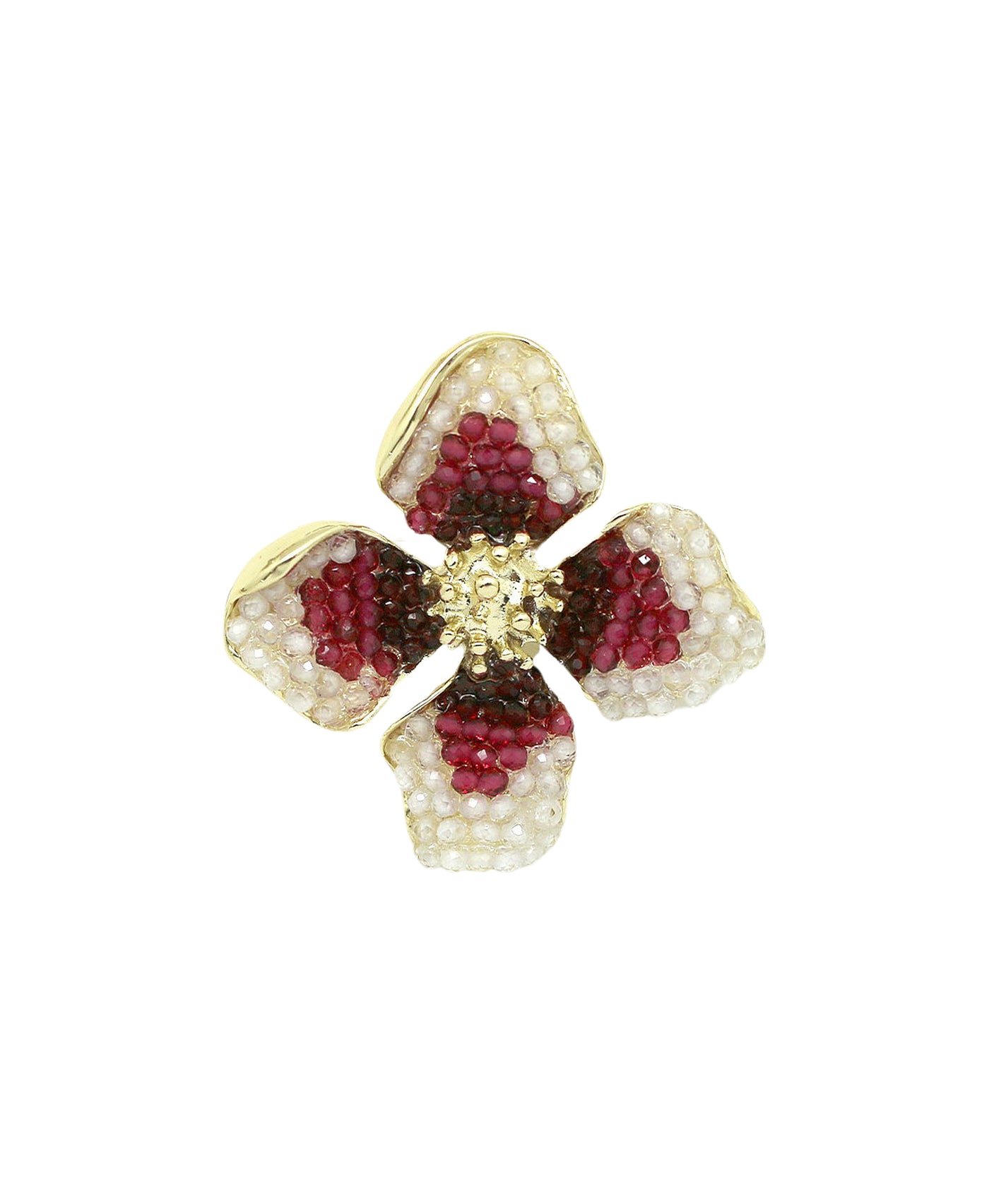 Flower Brooch view 1