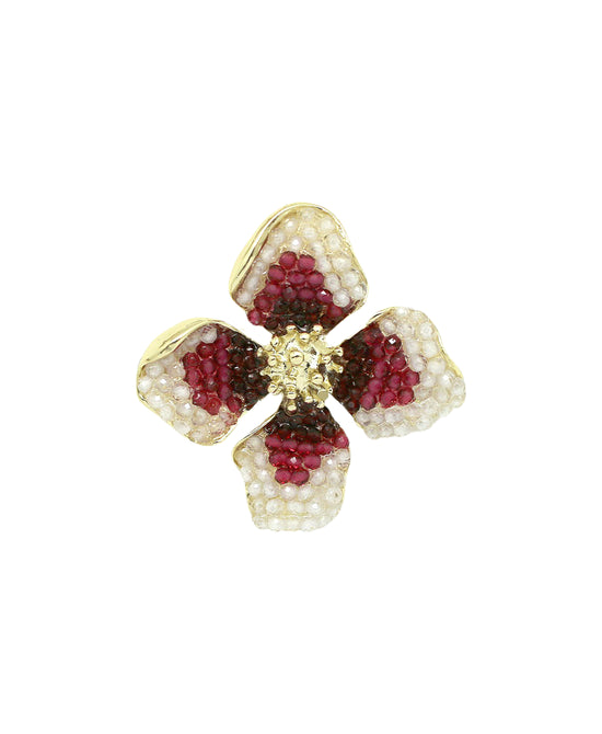 Flower Brooch view 