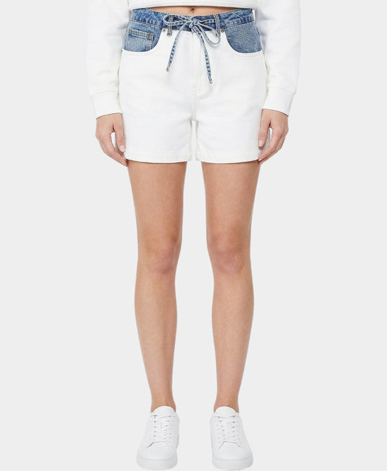 Shorts w/ Denim Trim view 1