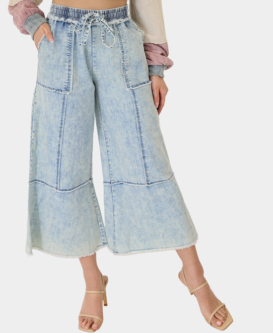 Mineral Wash Seamed Pants view 