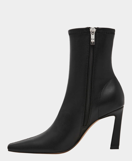 
Faux Leather Bootie in BLACK view 2