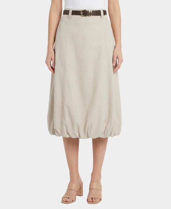 Bubble Skirt w/ Belt view 1