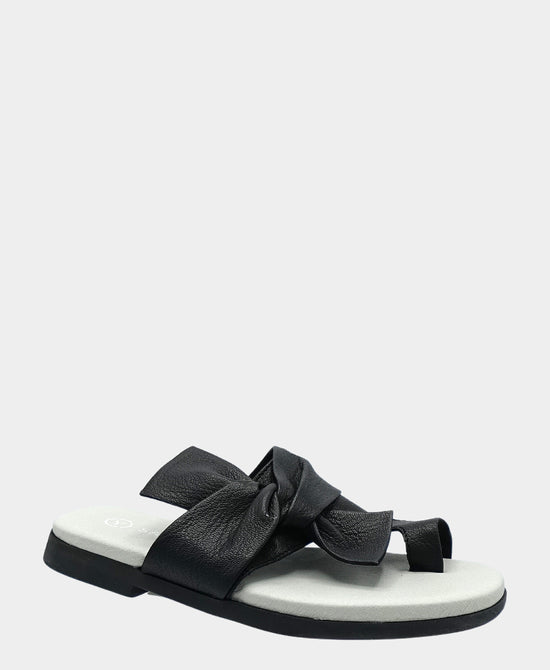 Leather Knotted Sandal view 1