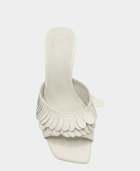 
Statement Heeled Sandal in BONE view 2
