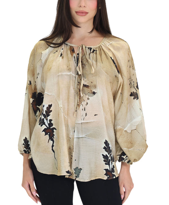Printed Blouse view 