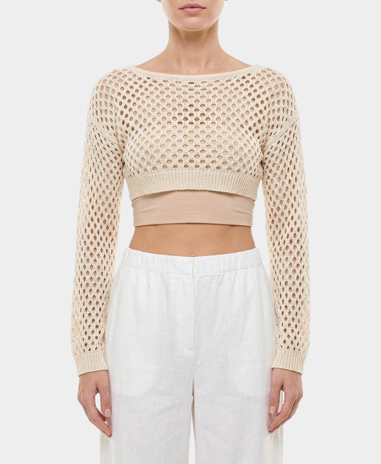 Crochet Crop Top view 1