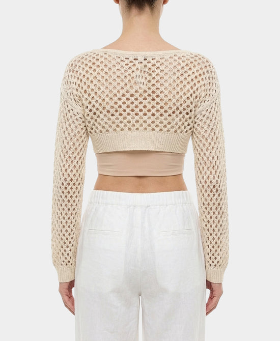 Crochet Crop Top view 2