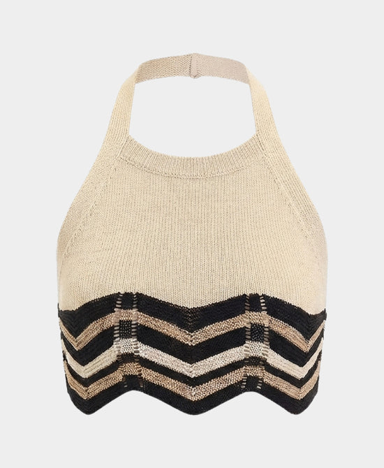 Crochet Halter Top view 2