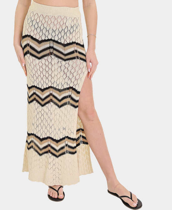 Crochet Maxi Skirt view 1