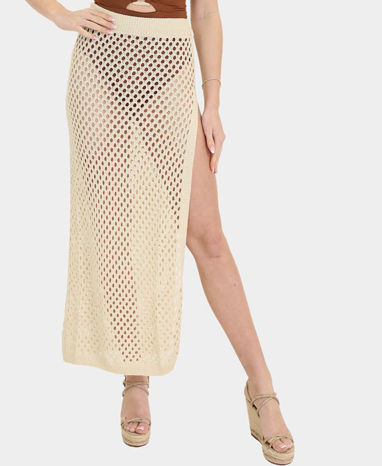 Crochet Maxi Skirt view 1