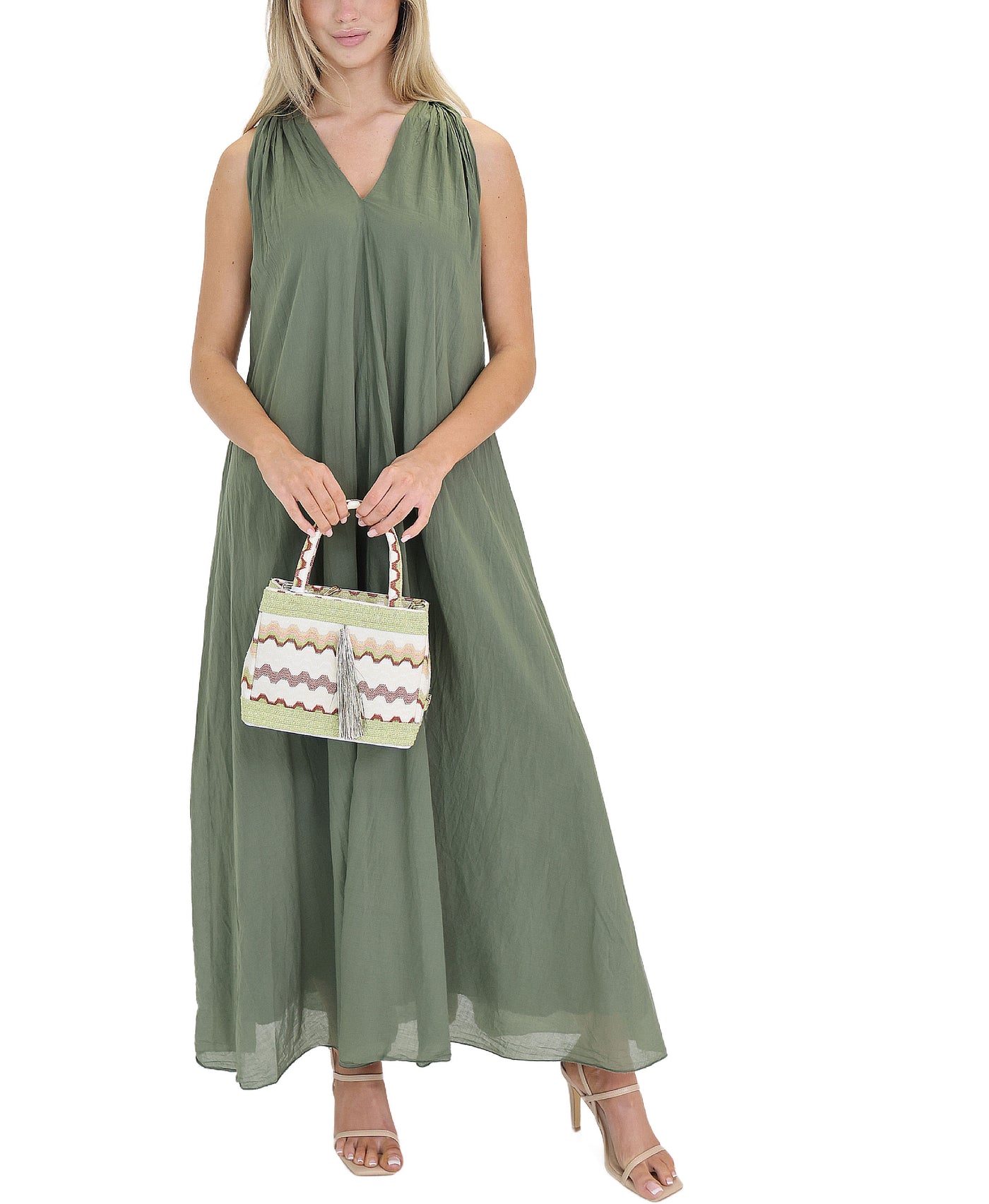 Cotton Maxi Dress view 1