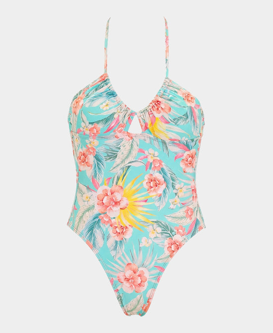 Floral Printed One-Piece Swimsuit view 2