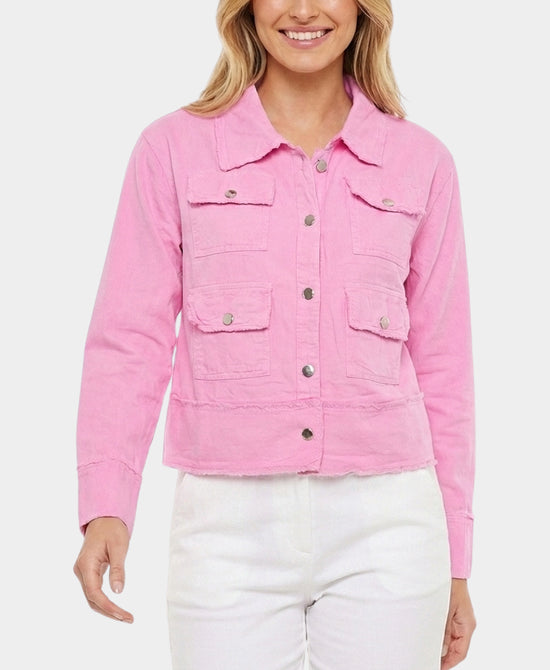 
Four Pocket Jacket in PINK view 1