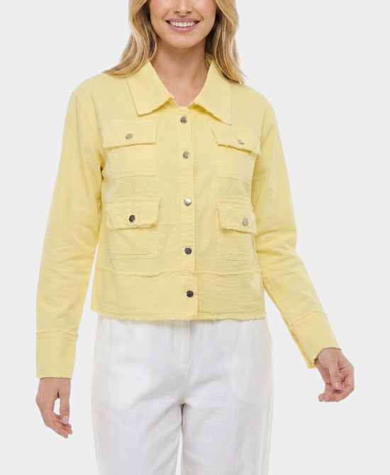 
Four Pocket Jacket in YELLOW view 1