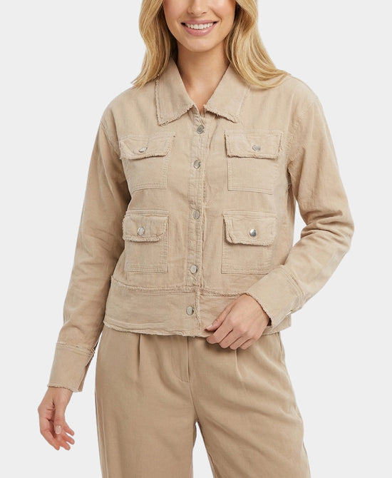 
Four Pocket Jacket in BEIGE view 1