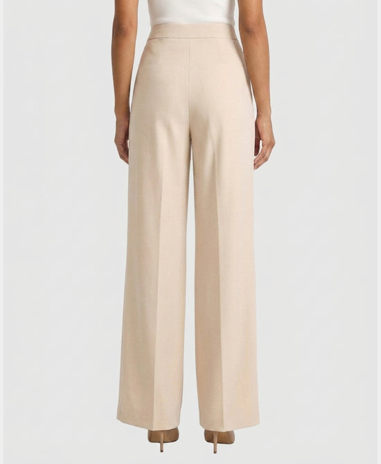 
Soft Wide Leg Pants in CREAM view 2