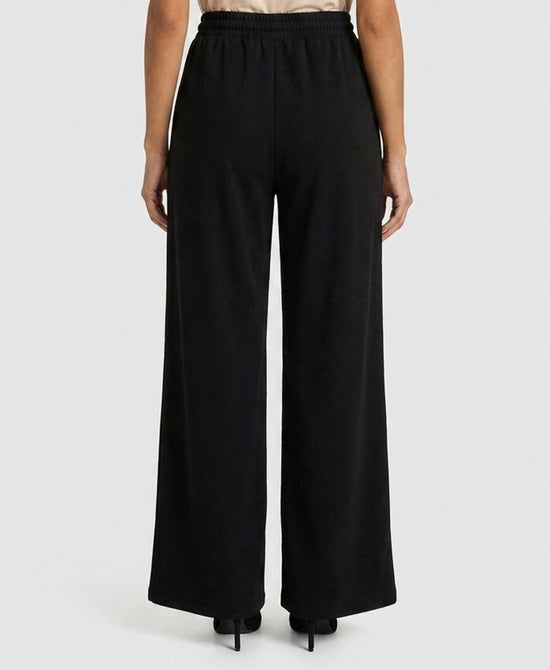 
Soft Wide Leg Pants in BLACK view 2