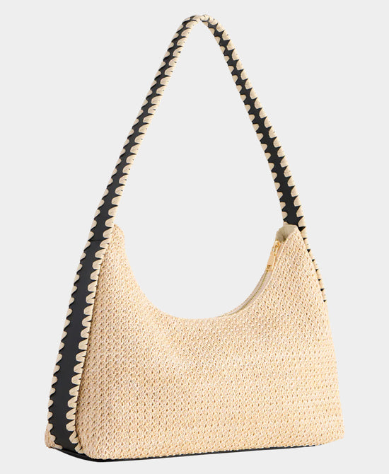 Straw Shoulder Bag view 1