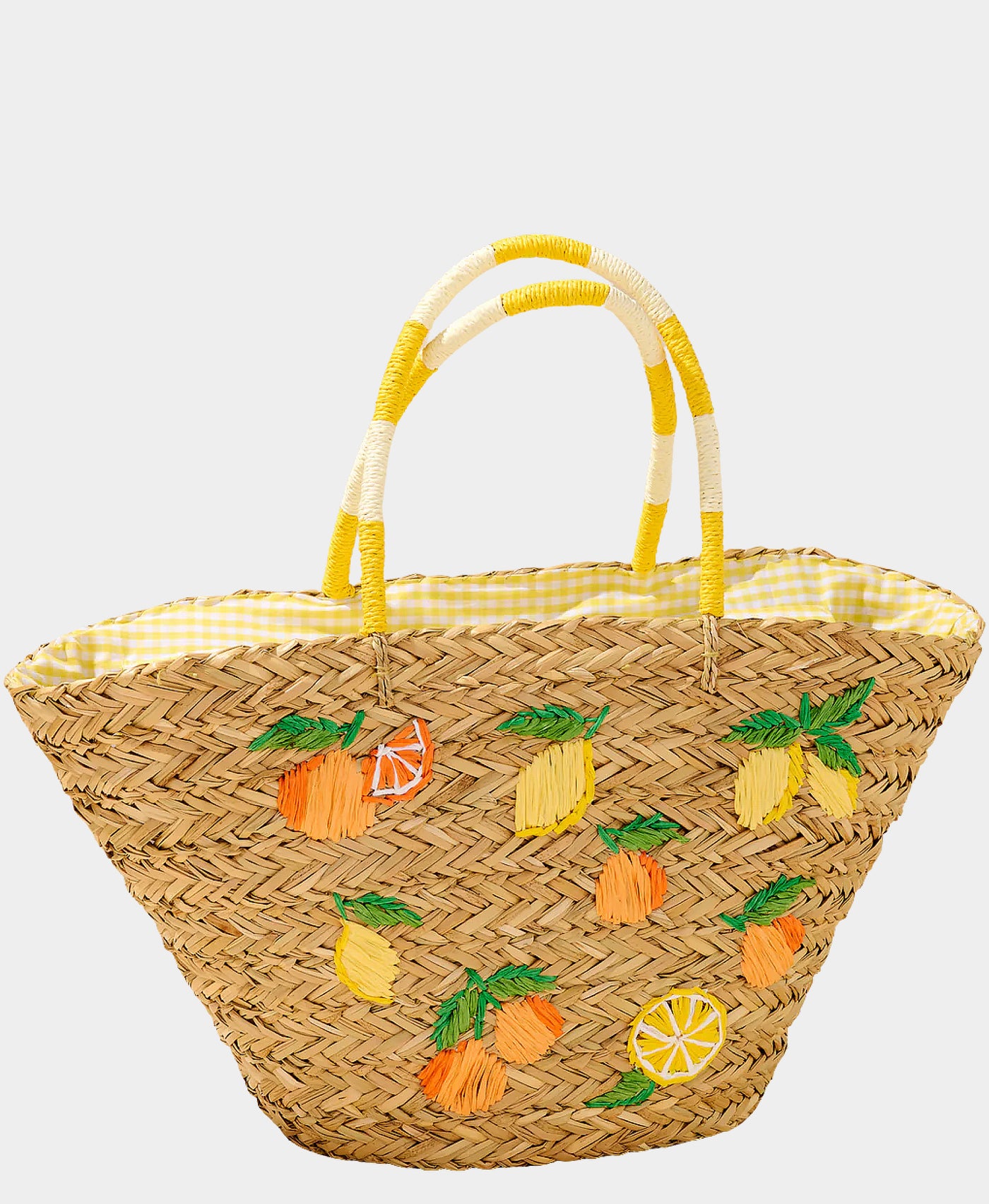 Straw Citrus Tote Bag – FOX'S - Online