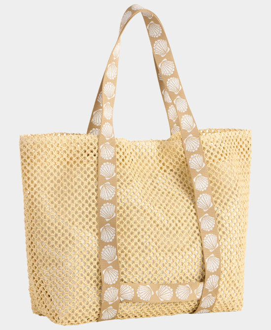 Seashell Tote Bag & Hat Set view 2