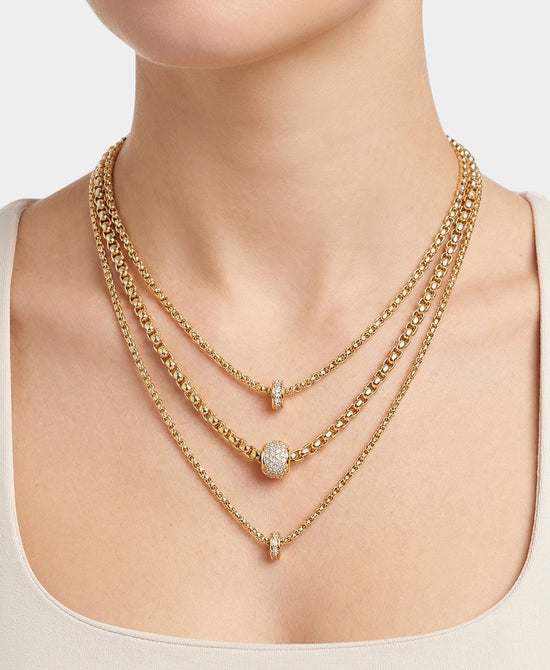 
Layered Chain Necklace in GOLD view 1
