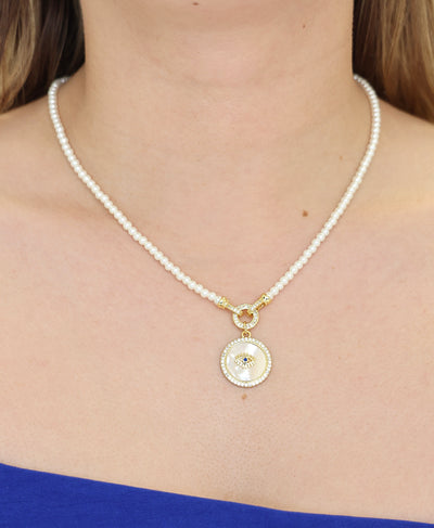 Evil Eye Pendant Necklace image 1