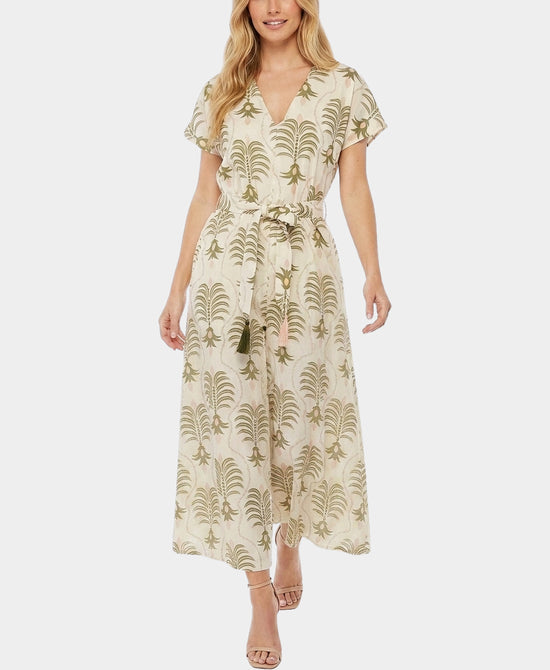 
Printed Midi Dress in MULTI view 1