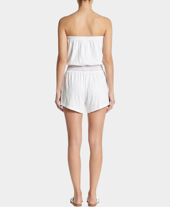 Strapless Romper/Swim Cover-Up view 2