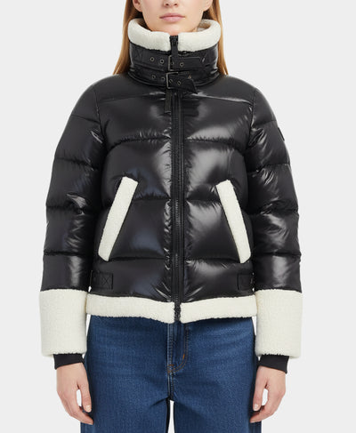 Shearling & Puffer Down Jacket image 1