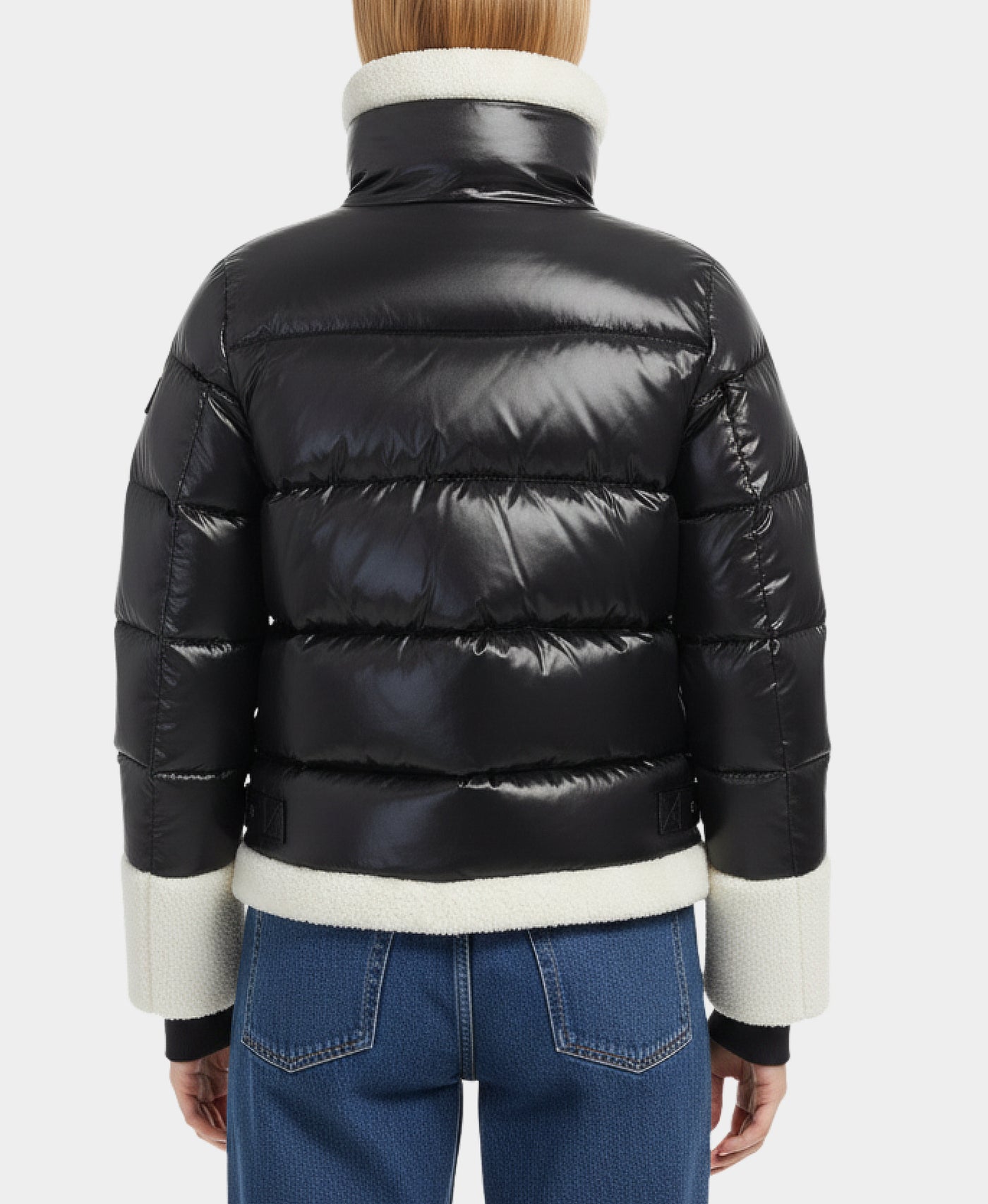 Shearling & Puffer Down Jacket view 2