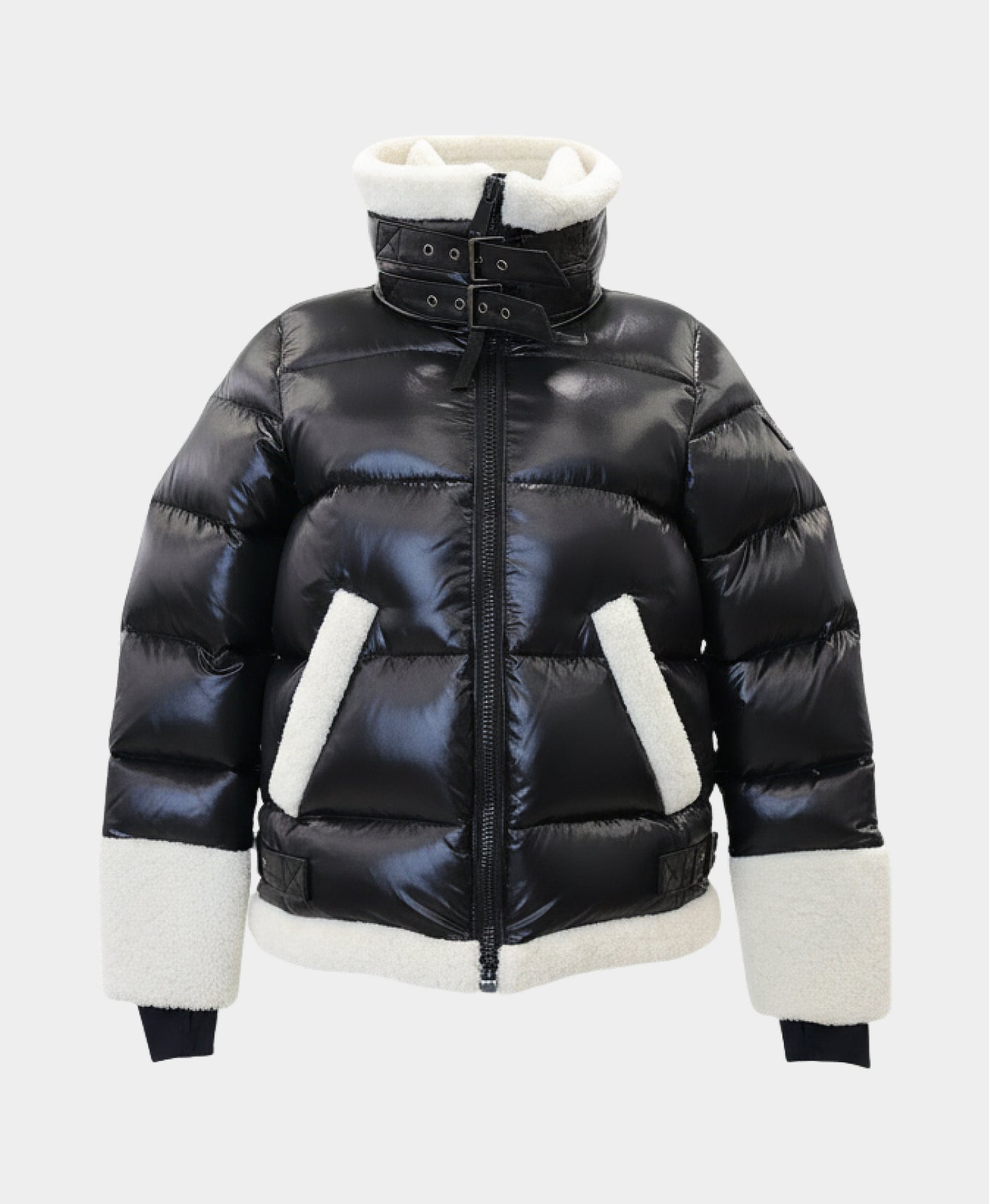 Shearling & Puffer Down Jacket view 3