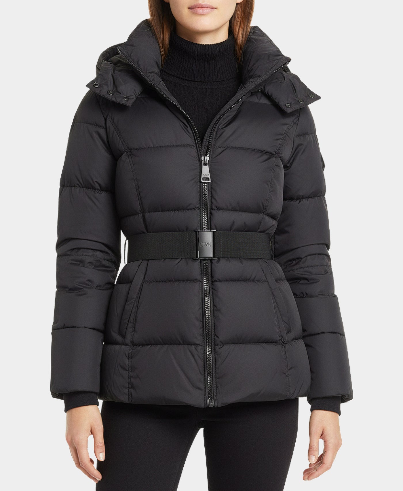 Puffer Down Jacket w/ Hood view 1