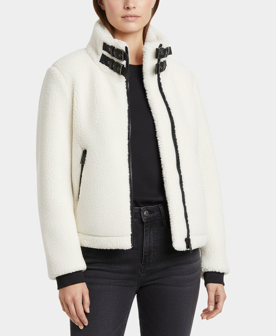 Sherpa Jacket w/ Buckles view 