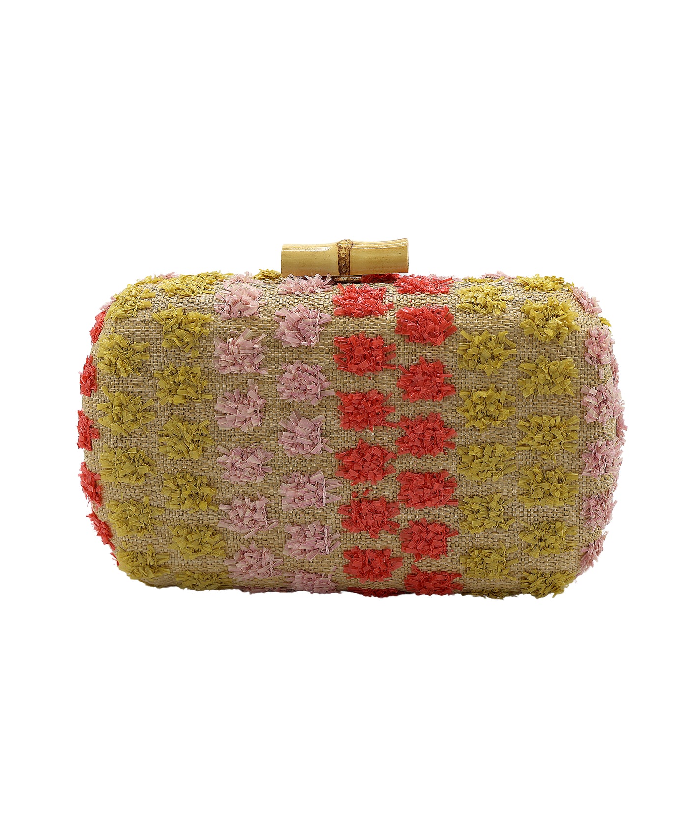 Woven Textured Clutch view 1