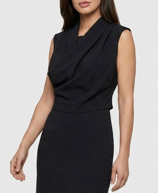 
Draped Blouse in BLACK view 1