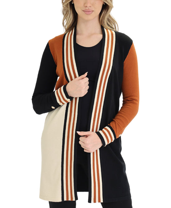 Colorblock Cardigan Sweater view 