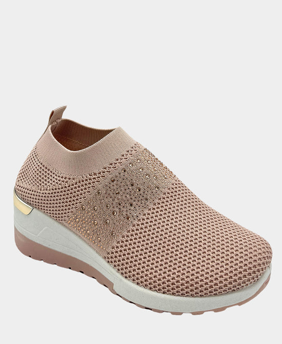 Crystal Wedge Sneaker view 