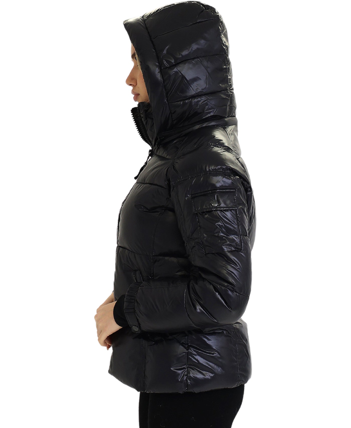 Hooded Puffer Jacket view 2