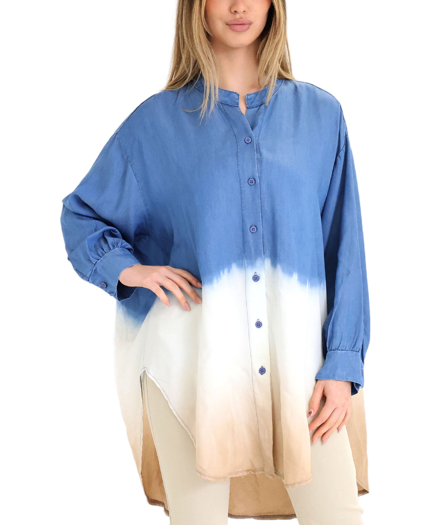 Ombre Tunic Top view 1