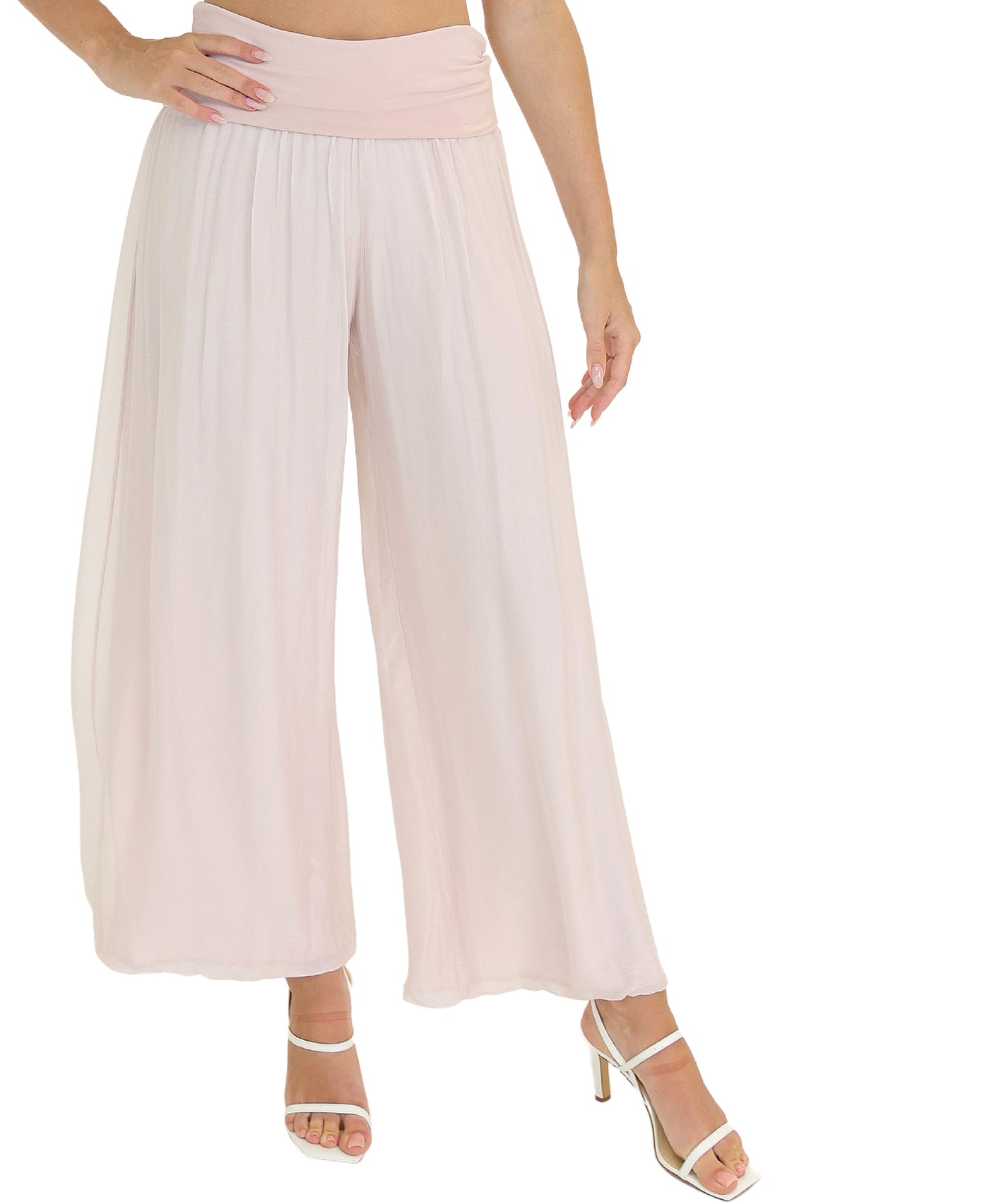 Silk Pants view 1