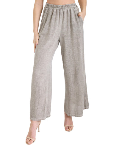 Linen & Cotton Pants image 1