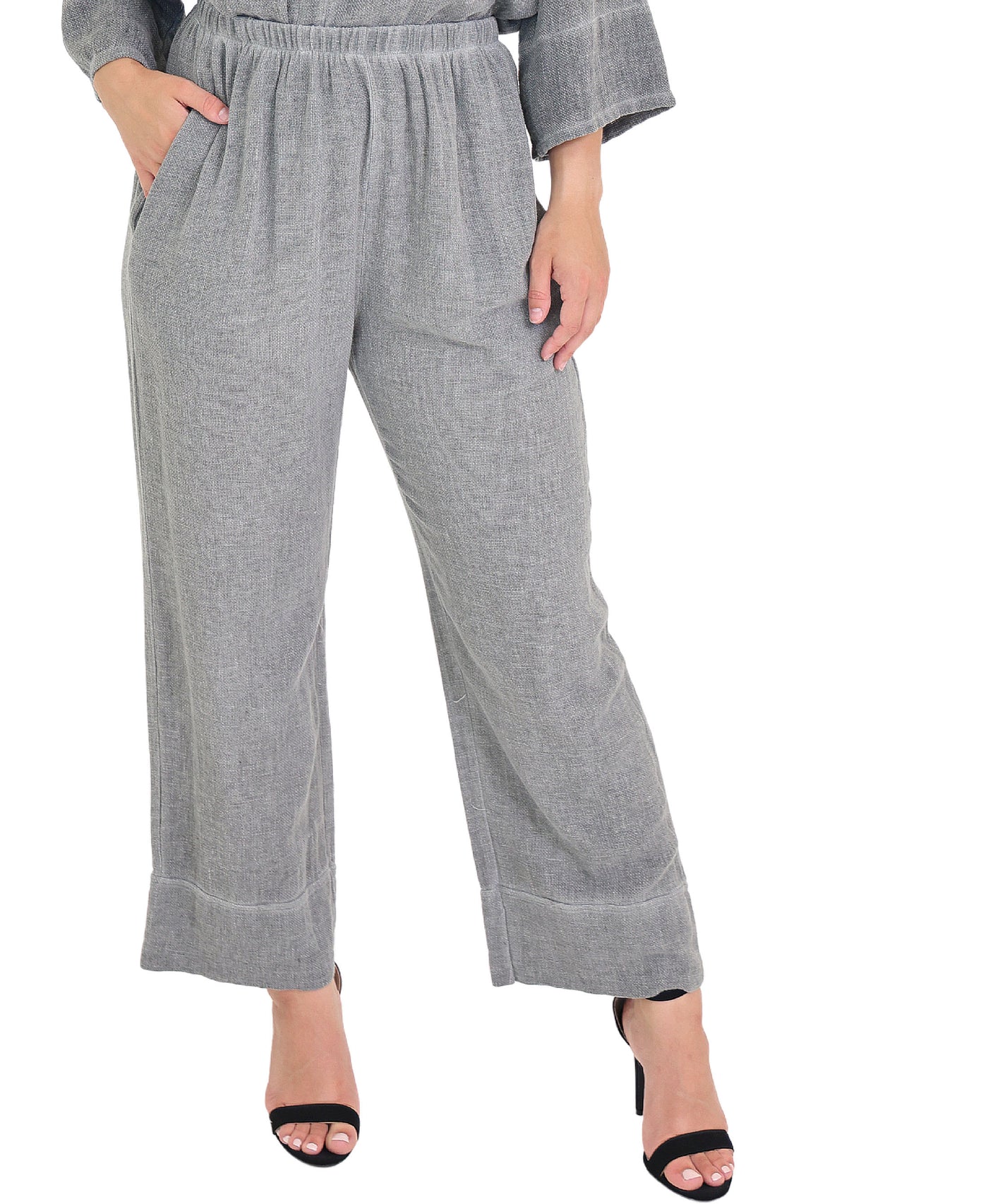 Linen & Cotton Pants view 1