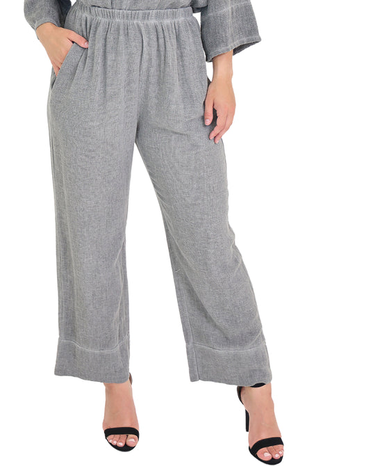 Linen & Cotton Pants view 