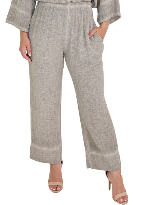 Linen & Cotton Pants view 