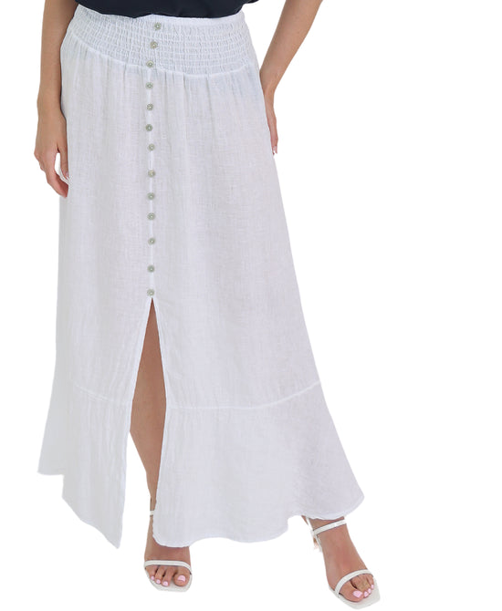 Linen Skirt view 