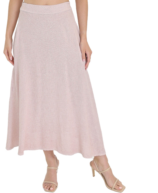 Linen & Cotton Skirt view 