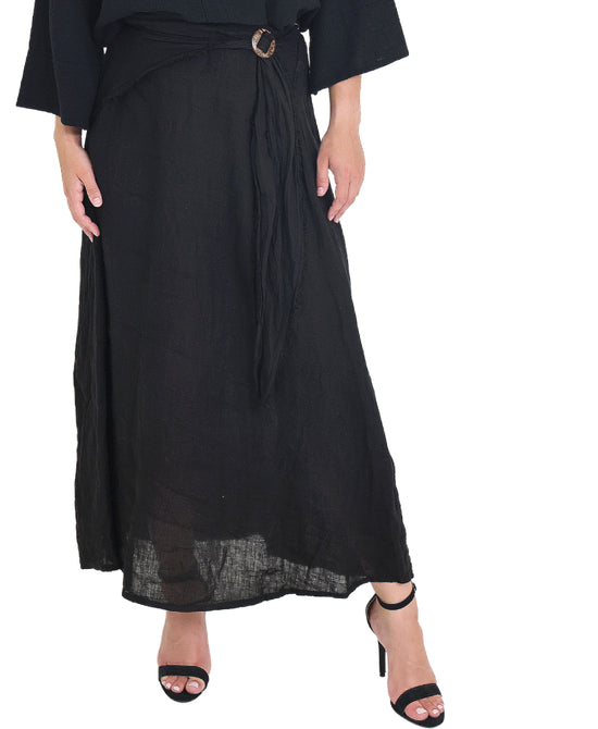 Linen Skirt view 
