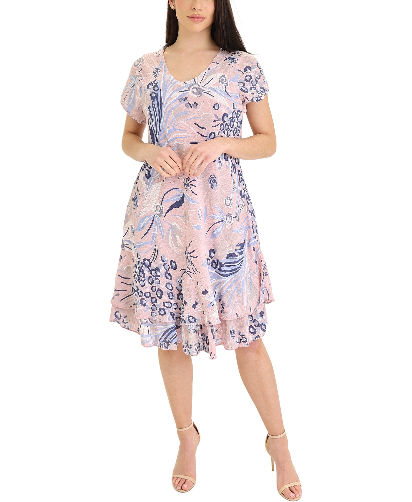 Floral Cotton Dress view 1