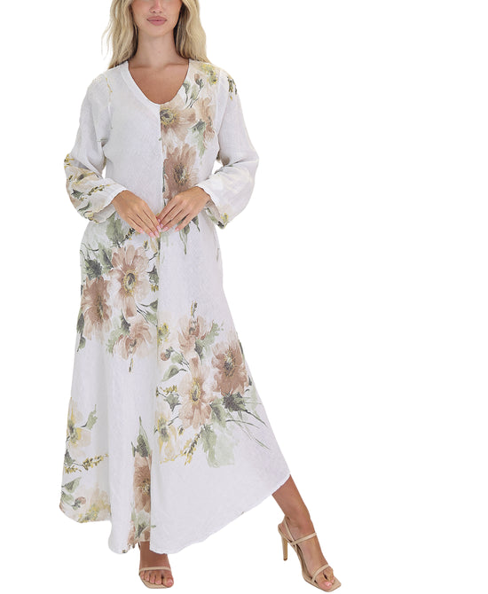 Floral Print Maxi Dress view 